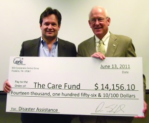 Photo-Capella Care Fund Check Presentation