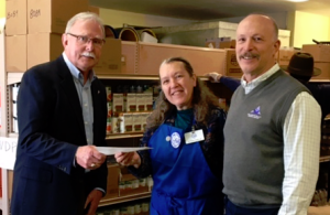 For the $500 donation made in his honor, Gormley chose St. Vincent De Paul Society’s Food Pantry.